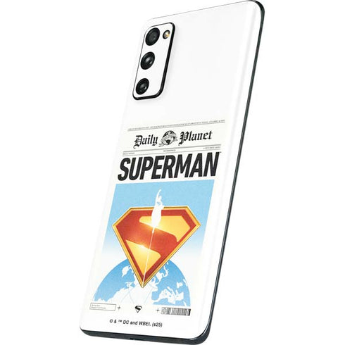 Superman 2025 Daily Planet Superman Cover Galaxy S20 Fan Edition Skin